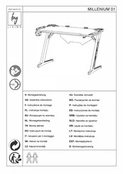 byLIVING MILLENIUM 01 Instructions De Montage