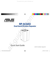 Asus RP-AC68U Guide De Démarrage Rapide