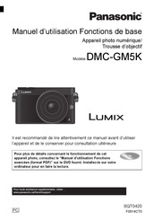 Panasonic LUMIX DMC-GM5K Manuel D'utilisation
