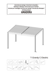 Vente Unique AMADORA T-Grandy C Electric Instructions De Montage