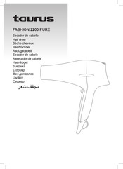 Taurus Fashion 2200 Pure Mode D'emploi