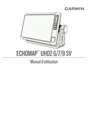 Garmin ECHOMAP UHD2 6 SV Manuel D'utilisation