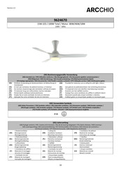 Arcchio 9624670 Instructions D'installation