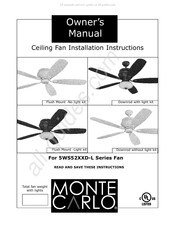 monte carlo 5WS52 D-L Serie Instructions D'installation