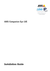 Axis Companion Eye LVE Instructions D'installation