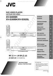 JVC XV-S302SL Manuel D'instructions