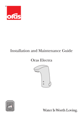 Oras Electra 6420G Guide D'installation Et D'entretien