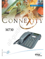Eads Telecom Connexity M730 Mode D'emploi