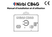 Nirbi CB4G Manuel D'installation Et D'utilisation