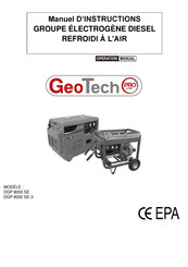 Geotech DGP 8000 SE Manuel D'instructions