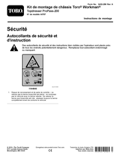 Toro Topdresser ProPass-200 44707 Instructions De Montage