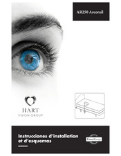 HART VISION AR250 Arcorail Instructions D'installation