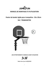 Jump4Fun TRABASKET02 Manuel De Montage Et D'utilisation