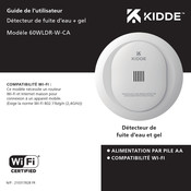 Kidde 60WLDR-W-CA Guide De L'utilisateur