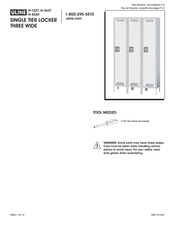 Uline H-5529 Instructions D'assemblage