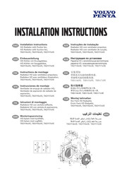 Volvo Penta TAD117xVE Instructions D'installation