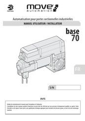 Move Automation base 70 Manuel Utilisateur