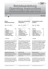 Bitzer 0 VIIW Serie Instructions De Service