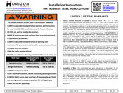 Horizon Global 76288 Instructions D'installation