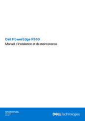 Dell PowerEdge R660 Manuel D'installation Et De Maintenance