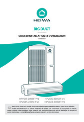 HEIWA HPVGIS-200SET-V1 Guide D'installation Et D'utilisation