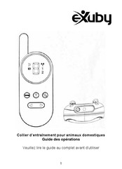 eXuby TZ-812 Guide Des Opérations