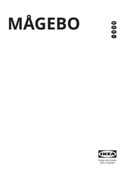 Ikea MAGEBO 105-570-55 Manuel D'utilisation