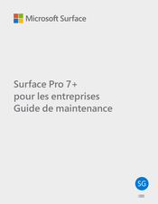 Microsoft Surface Pro 7 Plus Guide De Maintenance