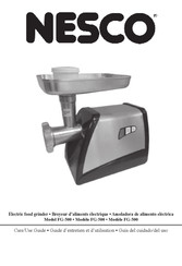 Nesco FG-500 Guide D'entretien Et D'utilisation