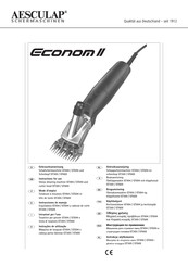 Aesculap Econom II GT505 Mode D'emploi