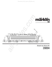 marklin 39894 Mode D'emploi