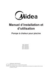 Midea MSC-120D2N8-A Manuel D'installation Et D'utilisation