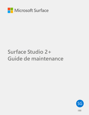 Microsoft Surface Studio 2 Plus Guide De Maintenance