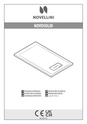 Novellini NOVOSOLID Instructions De Montage