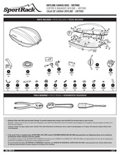 SportRack SKYLINE SR7095 Mode D'emploi