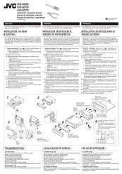 JVC KD-S576 Manuel D'installation/Raccordement