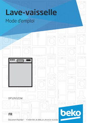 Beko DFS26020W Mode D'emploi