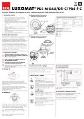 B.e.g. LUXOMAT PD4-M-DALI Instructions D'utilisation, De Montage Et De Service