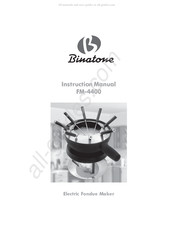 Binatone FM-4400 Mode D'emploi