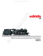 marklin Elefant C 5/6 Serie Mode D'emploi