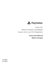 PlayStation CFI-ZWH1 Mode D'emploi