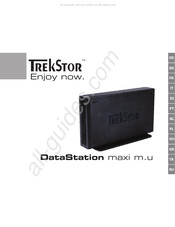 TrekStor DataStation MAXI M.U Notice D'utilisation