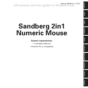 Sandberg 630-89 Mode D'emploi