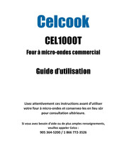 Celcook CEL1000T Guide D'utilisation