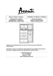 Awanti FF18D3S-4 Manuel D'instructions