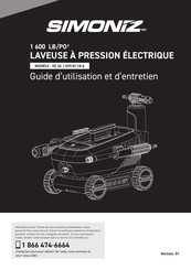 Simoniz VE 24 Guide D'utilisation Et D'entretien