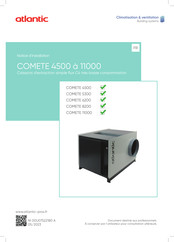 Atlantic COMETE 6200 Notice D'installation