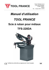 TOOL FRANCE TFS-225DA Manuel D'utilisation