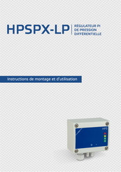 Sentera Controls HPSPF-LP Instructions De Montage Et D'utilisation