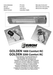 EUROM Golden 2200 Comfort RC Mode D'emploi